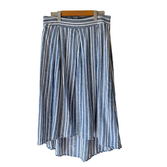 Max Studio Dresses & Skirts - Max Studio High Low 100% Linen Skirt Size M